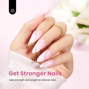 Beetles Builder Gel Sheer Luck brown neutral shade for natural-looking nails