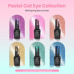 Beetles esmalte gel ojo de gato con imán para efectos distintivos.
