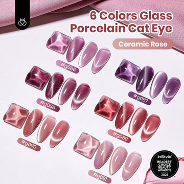 Beetles gel ojo-de-gato tono morado: efecto llamativo