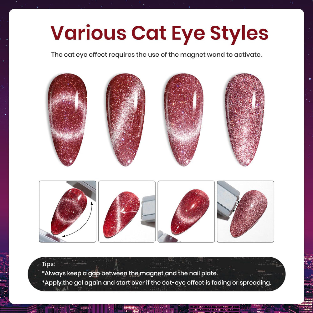 Beetles Cat Eye Set: ideal para proyectos en casa o salón.