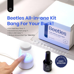 Beetles Cola Gel 5en1: adherencia segura y base para uñas