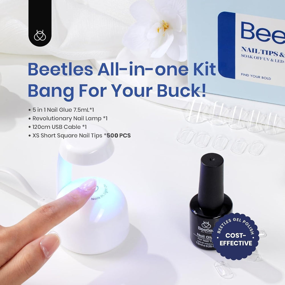 Conjunto Beetles para uñas DIY completo para crear looks en casa