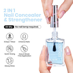 Beetles Corrector de Uñas Azul Océano, cobertura rápida para imperfecciones visibles.