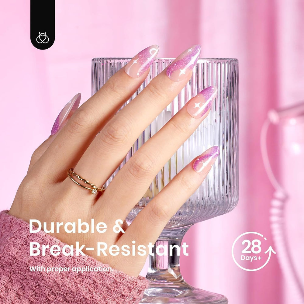 Beetles cuidado de uñas 28 días, durabilidad prevista.
