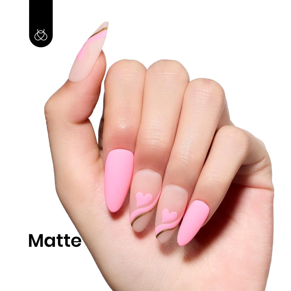 Beetles Curado con luz LED para uñas brillantes y uniformes.