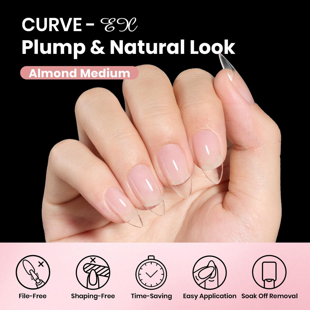 Beetles Curve-EX puntas pre-etchadas con curva suave para mayor adherencia