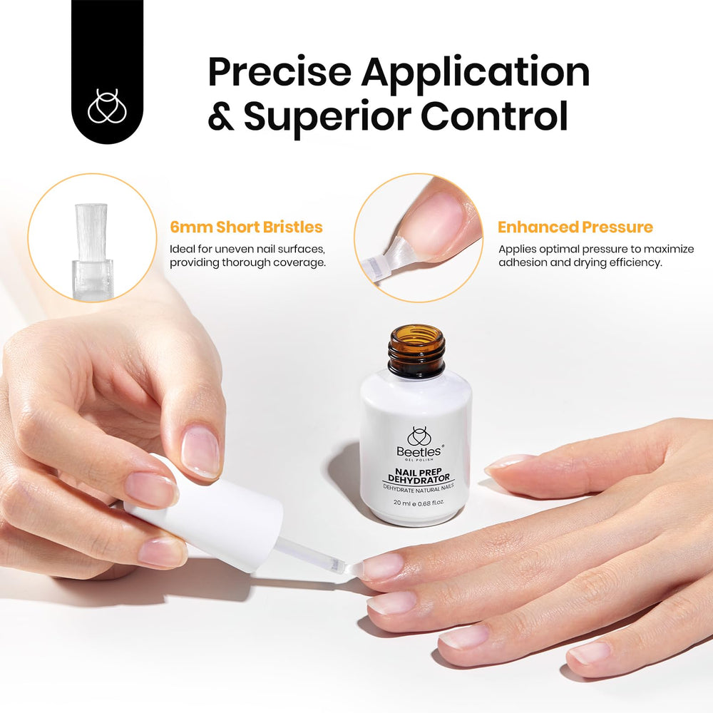 Beetles Deshidratador, gran capacidad 20 ml, ideal para manicuras diarias.