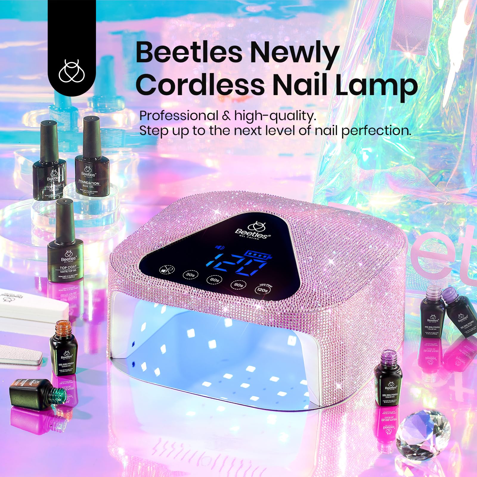 Beetles compatible con base coat, capa superior y gel de construcción