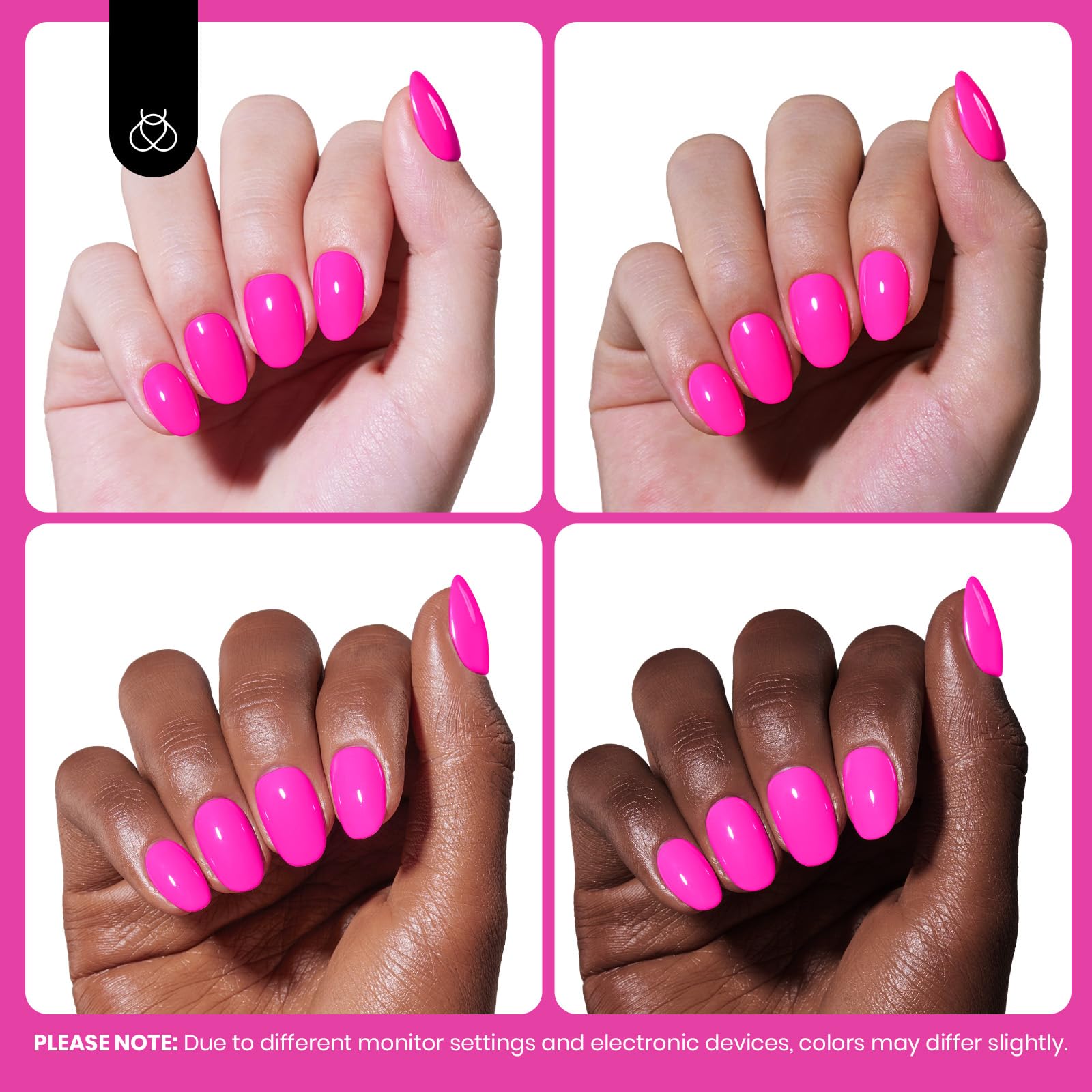 Beetles gel rosa, retirada suave por remojo sin dañar la uña natural.