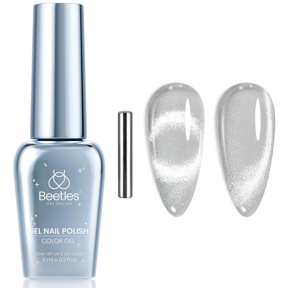 Beetles Gel Uñas efecto ojo de gato en envase de 9 ml para casa