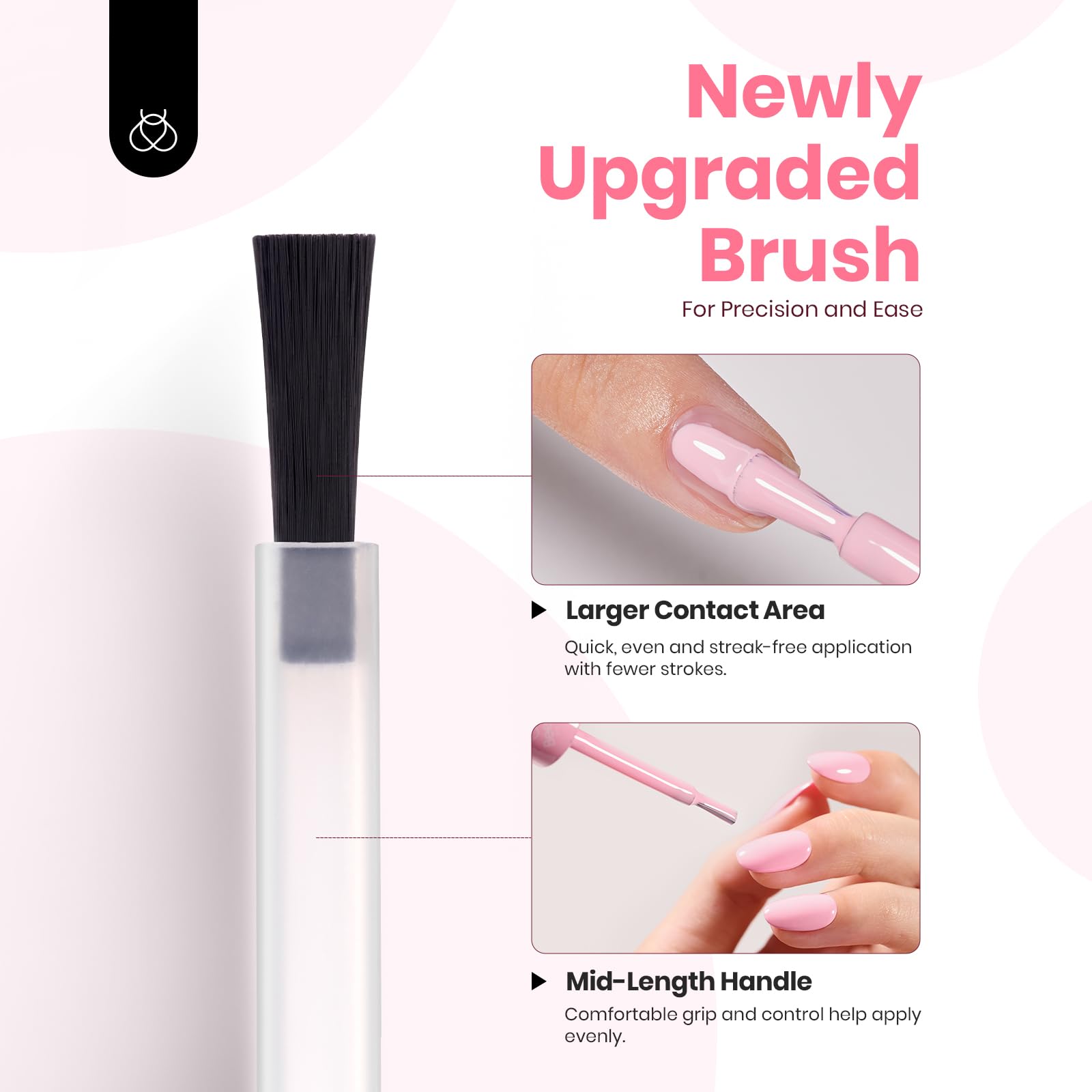 Beetles Gel Polish: envase compacto, perfecto para bolsos y kit de uñas.