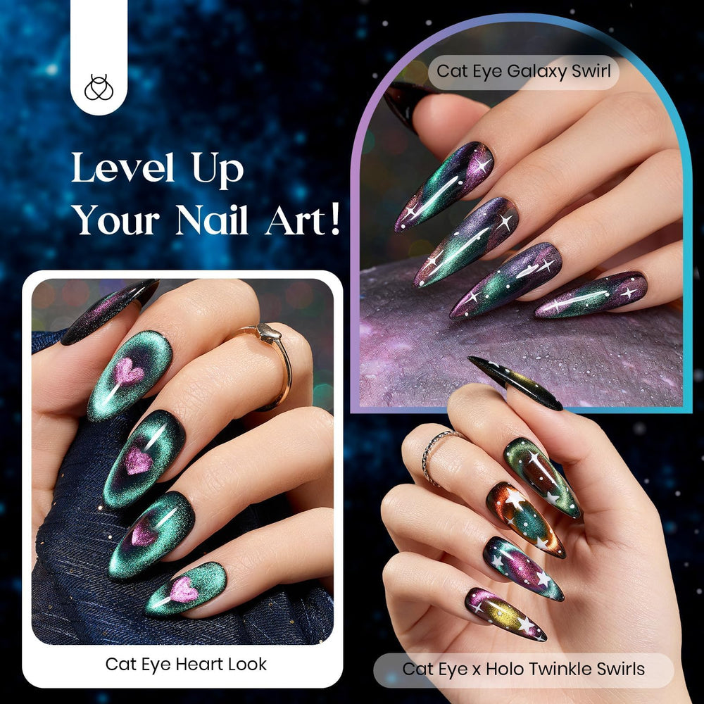 Beetles Esmalte en Gel ojo-gato acabado de alto brillo y duradero