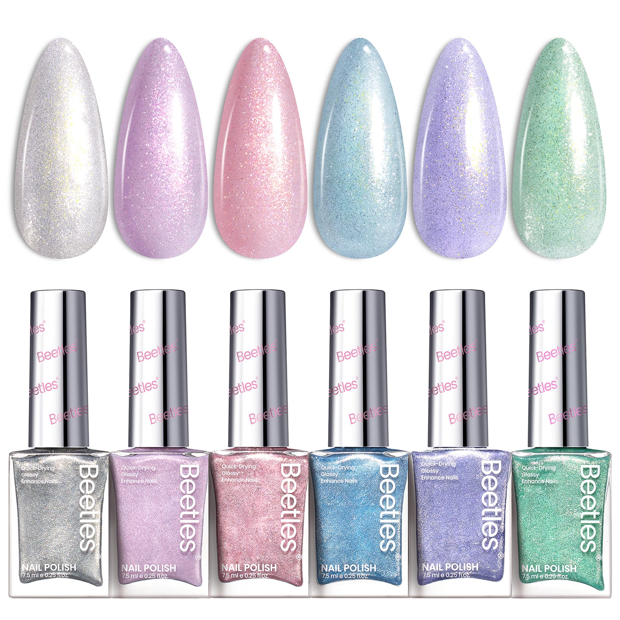 Beetles esmalte fortalece uñas con queratina y biotina.