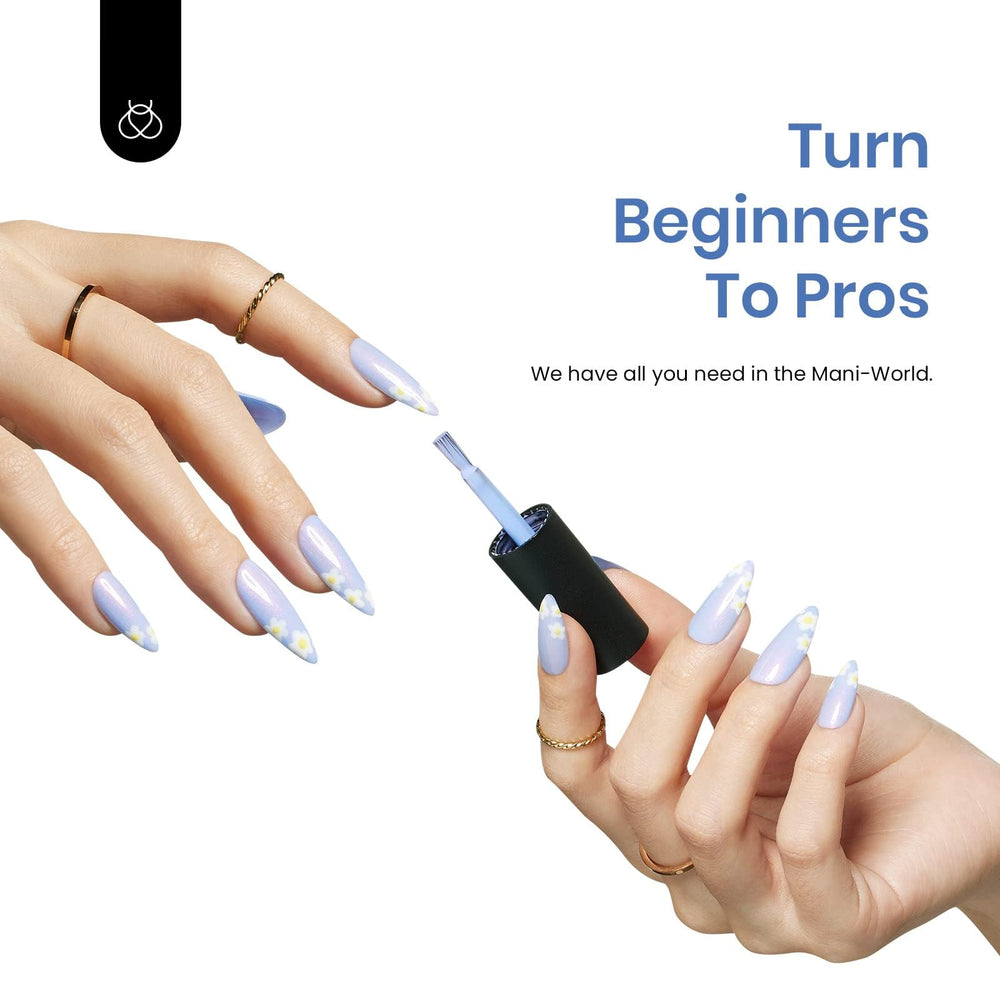 Beetles Esmalte Gel Aguamarina para manicura fresca y veraniega.