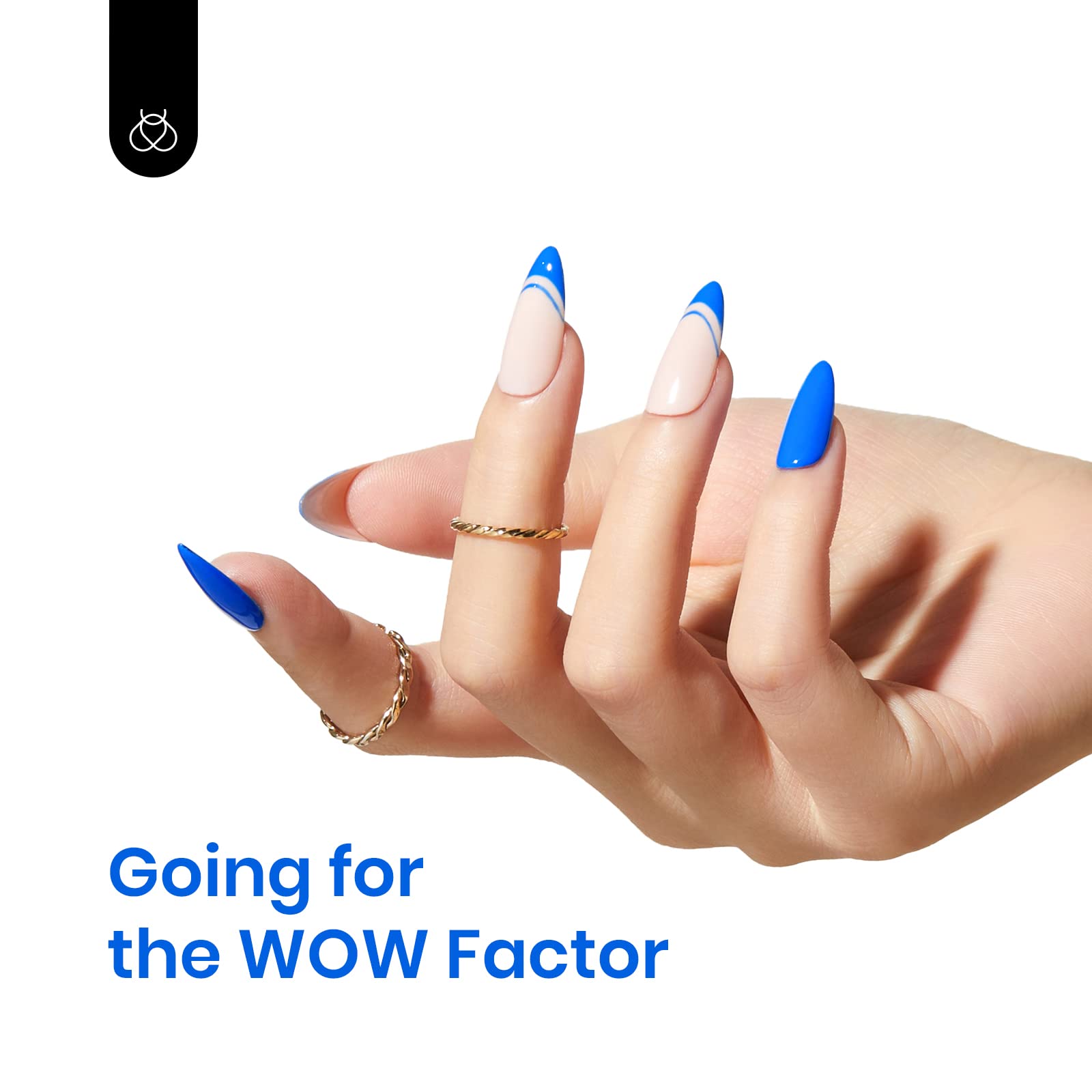 Beetles Gel Polish Azul, lampara UV para curado rapido en casa