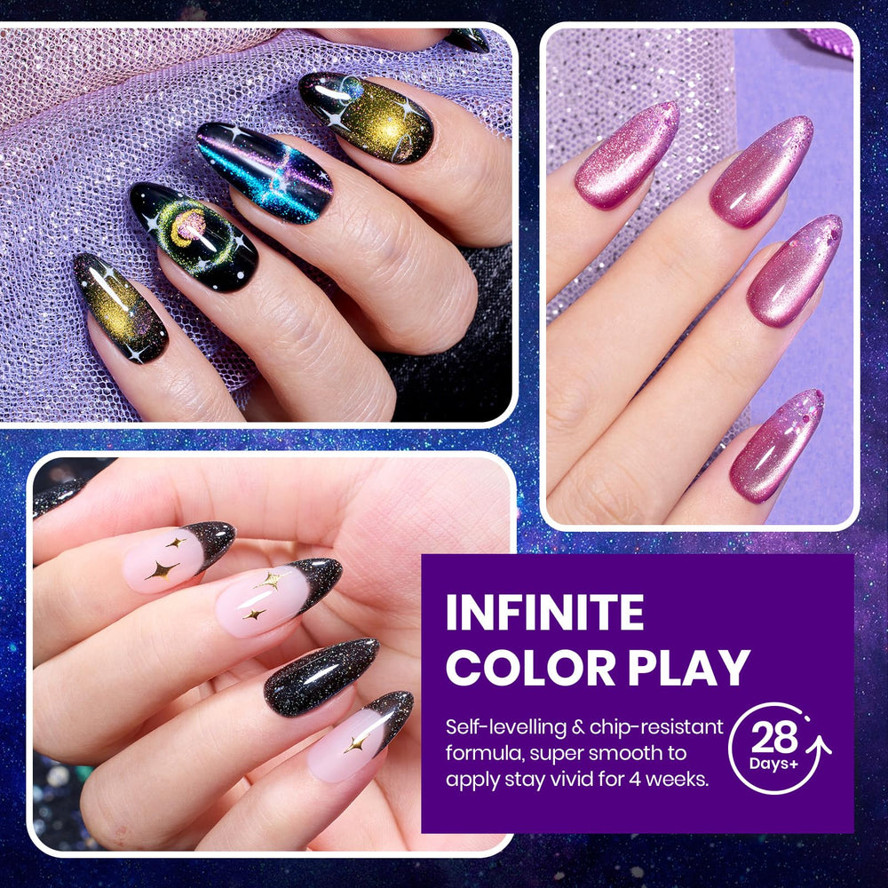 Beetles Esmalte Gel durabilidad de hasta 28 días con acabado brillante.