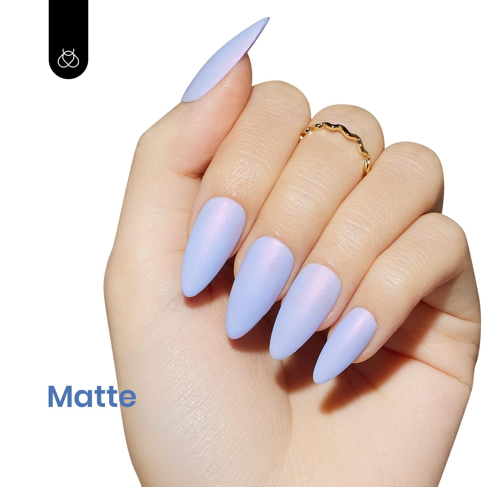 Beetles Esmalte Gel Lila Suave ofrece tono sutil para uso diario.