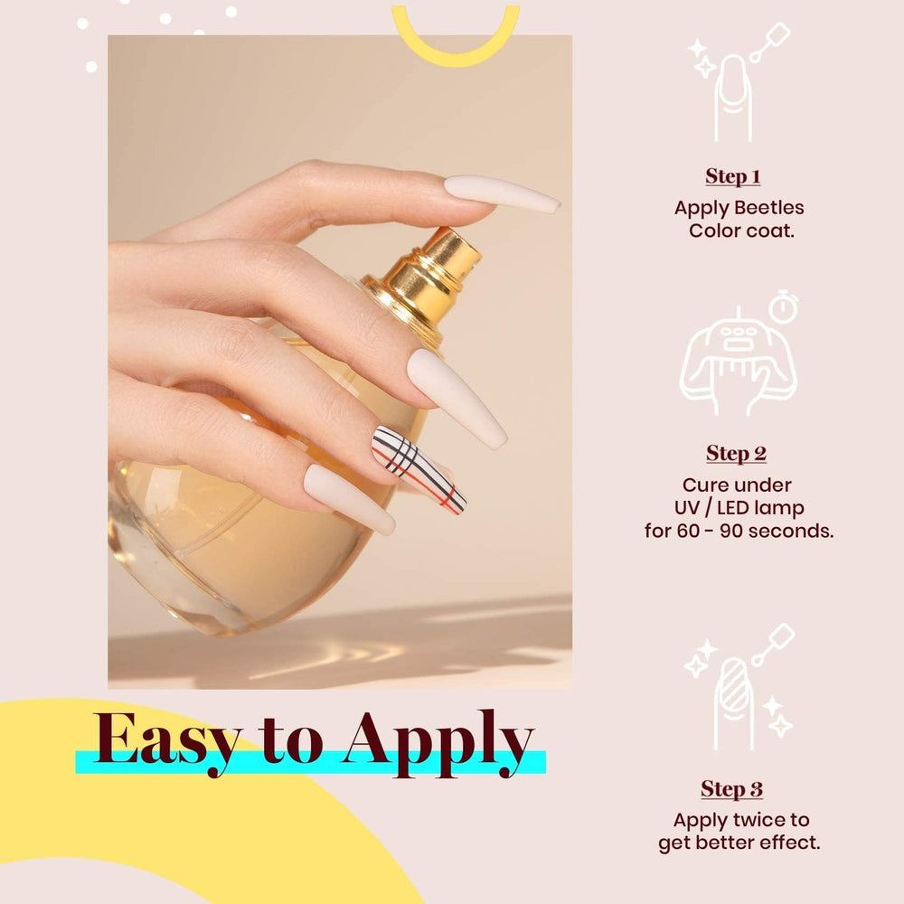 Beetles Esmalte Gel: looks neutros y versátiles para diario y ocasiones.