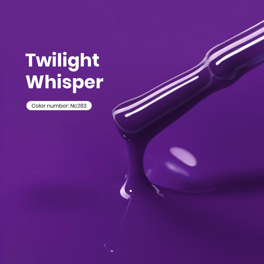 Beetles esmalte gel morado ofrece duración de 28+ días con brillo.