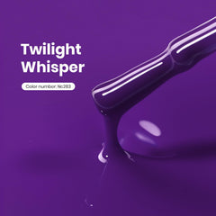 Beetles esmalte gel morado ofrece duración de 28+ días con brillo.