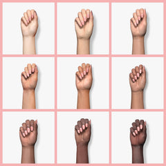 Beetles Esmalte gel nude rosado, consistencia sedosa para uñas