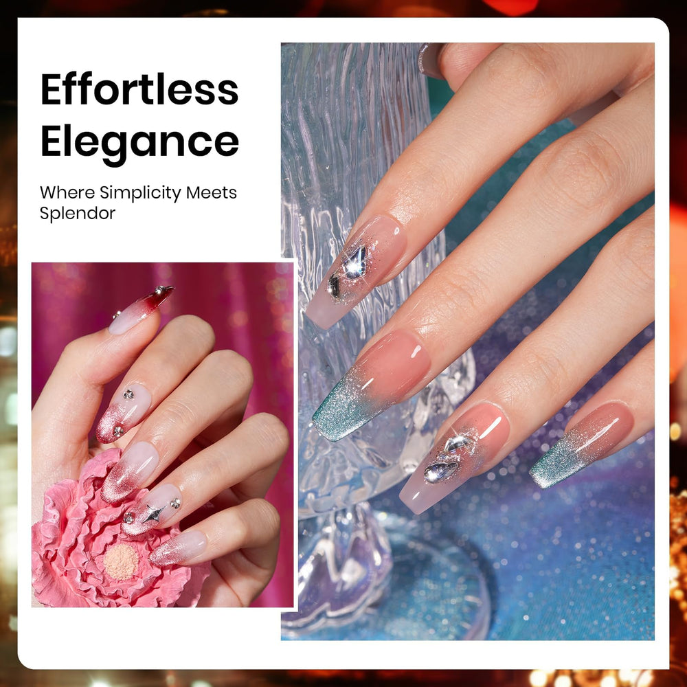 Beetles Cat Eye Gel: paleta de colores para uñas con brillo