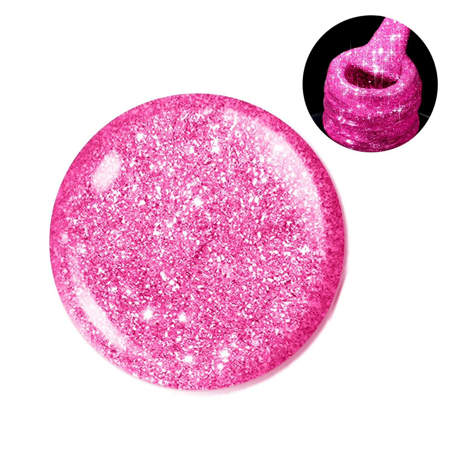 Beetles esmalte gel rosa, regalo perfecto para amantes del arte de uñas.