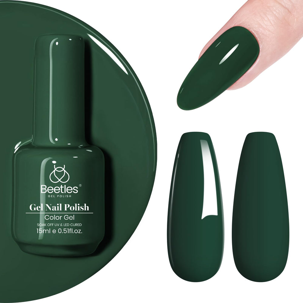 Regalo perfecto para ocasiones especiales con Beetles Esmalte Gel Verde.