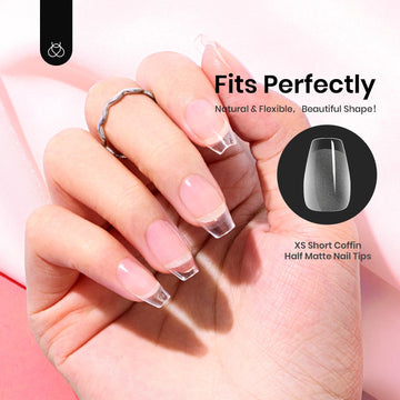 Beetles extensiones de uñas gel, acabado brillante y cobertura uniforme