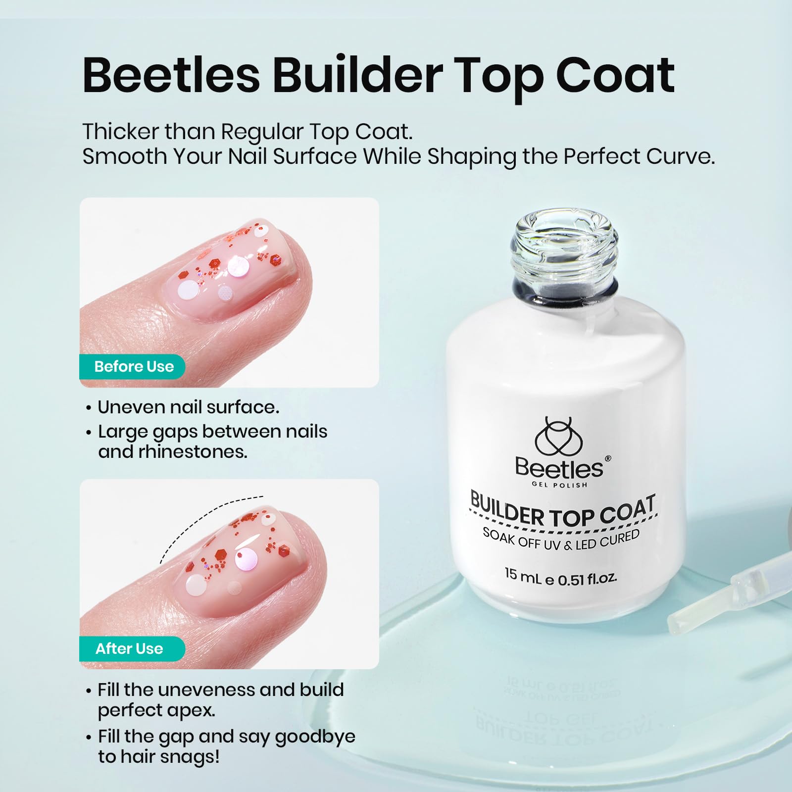 Beetles base bajo calor para una experiencia de curado suave