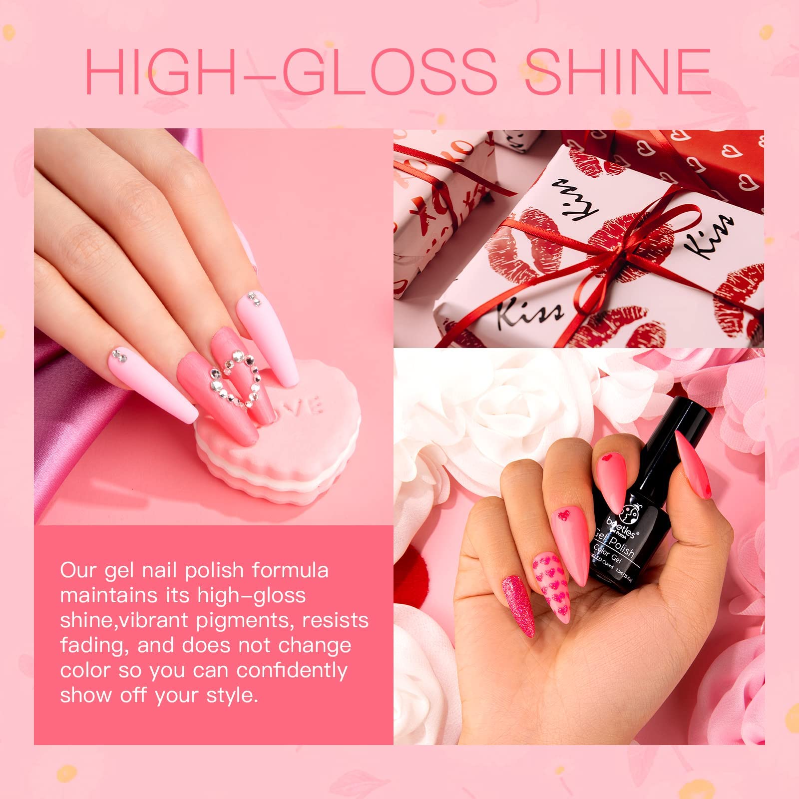Beetles Gel: base y top coat para un acabado liso y duradero