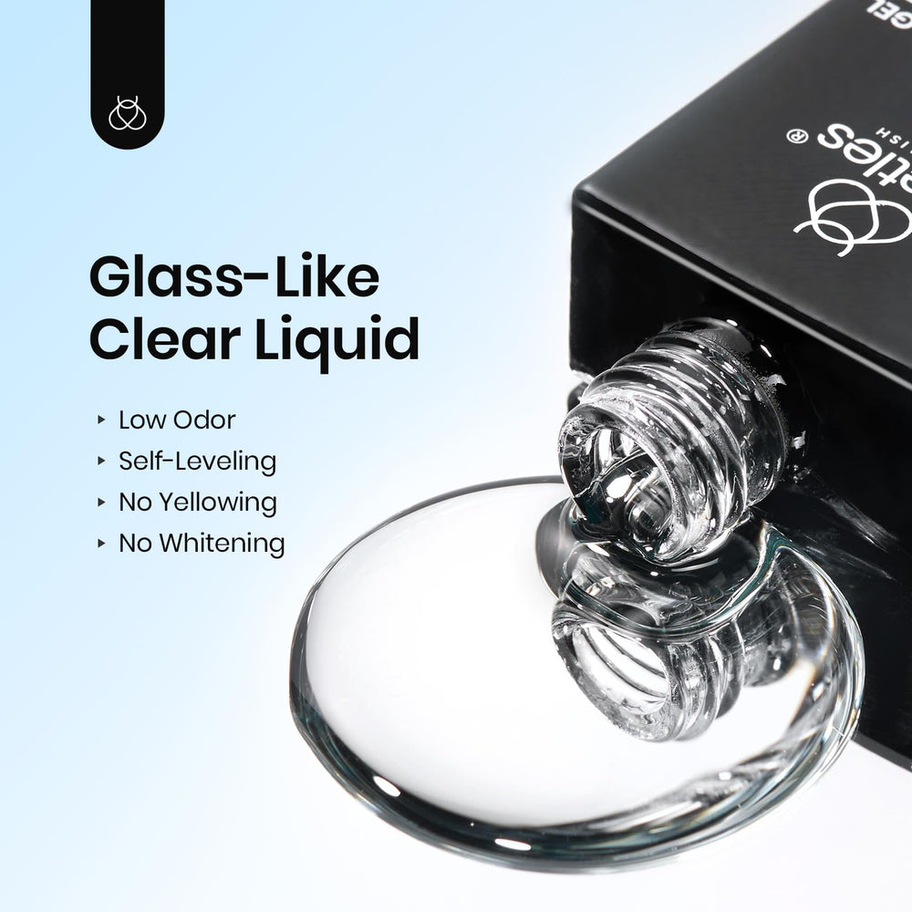 Beetles Gel: capa-superior 15 ml, brillo intenso al curar.