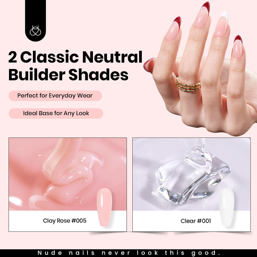 Beetles gel duro para extensiones de uñas y construcción estable