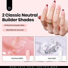 Beetles gel duro para extensiones de uñas y construcción estable