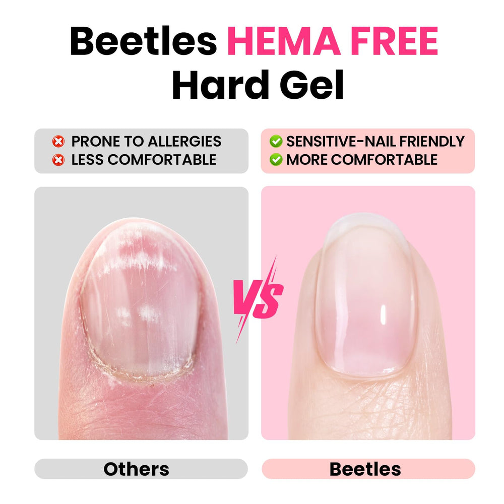 Beetles gel duro tono piel para un aspecto natural