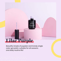Beetles Gel Esmalte Lila Intenso 15ml para look vibrante y duradero