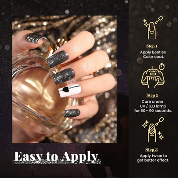 Beetles Gel UV, lámpara de secado rápido para uñas.