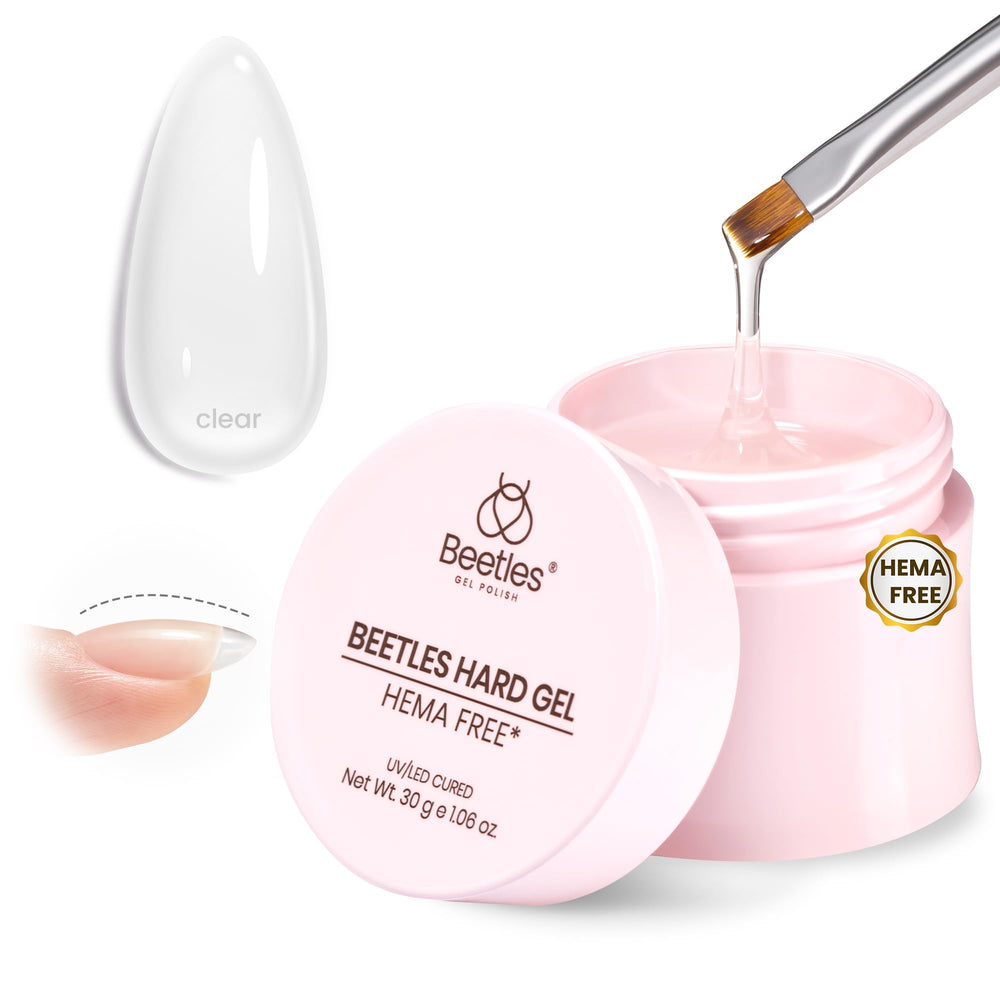 Beetles Gel frasco de 1 oz, libre de irritantes, ideal para uso profesional.
