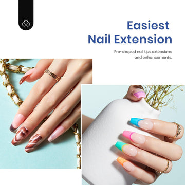 Beetles Gel Nail Kit lámpara-uv-led-mini, cura rápida para uñas