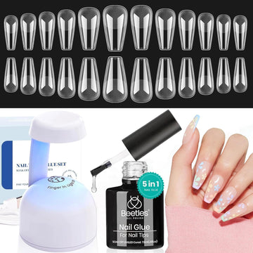 Beetles Gel Nail Kit manicura casera en casa con resultados profesionales