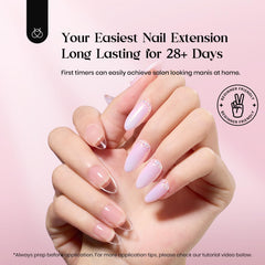 Top Coat Rosa Beetles para brillo y fijación de uñas extendidas