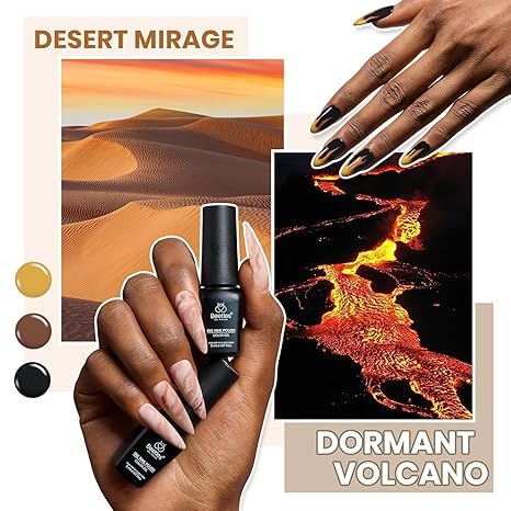 Beetles Gel Nail Polish Kit, capa mate para acabado suave.