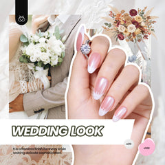 Beetles Gel Nail Polish Kit capa superior brillante de 7,5 ml para brillo duradero