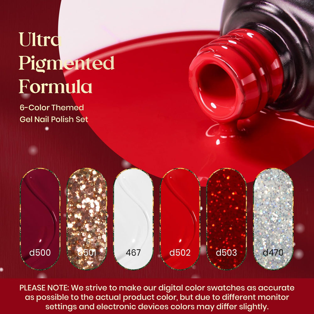 Beetles Gel Polish rojo fuego, acabado intenso para uñas.