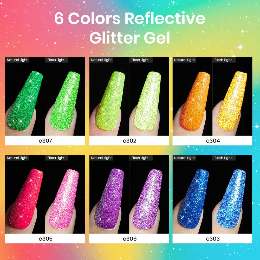 Beetles Neon Carnival glitter diamante para acabados deslumbrantes