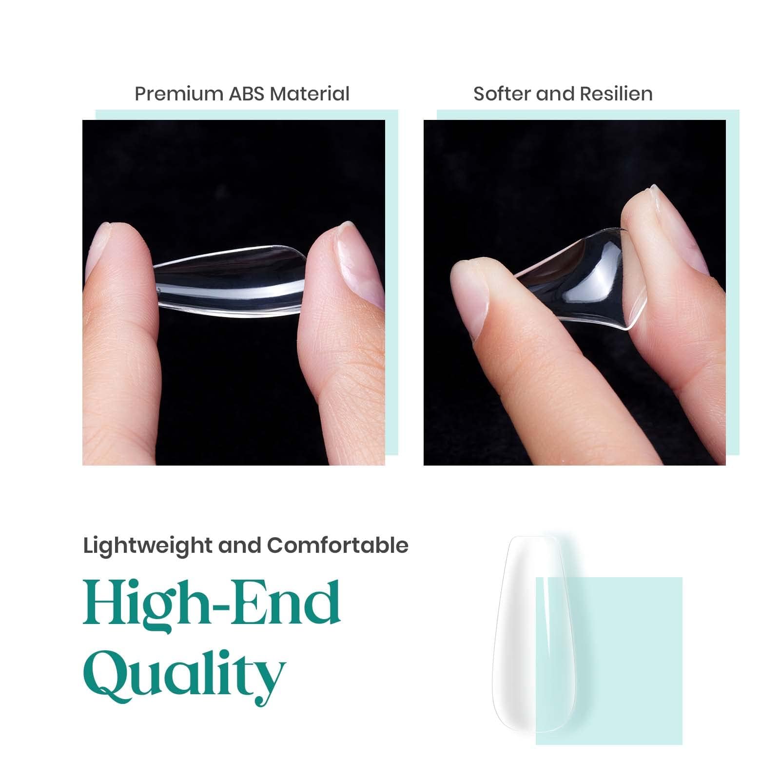 Beetles Gel Nail Tips: uso multipropósito para uñas acrílicas y gel