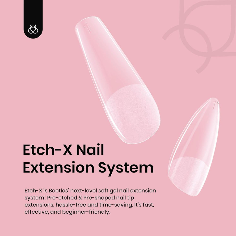 Beetles Gel Nail Tips: aplicación rápida en tres minutos