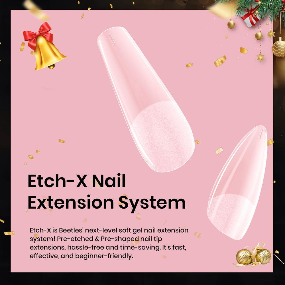 Beetles Gel Nail Tips rápida aplicación en minutos para DIY