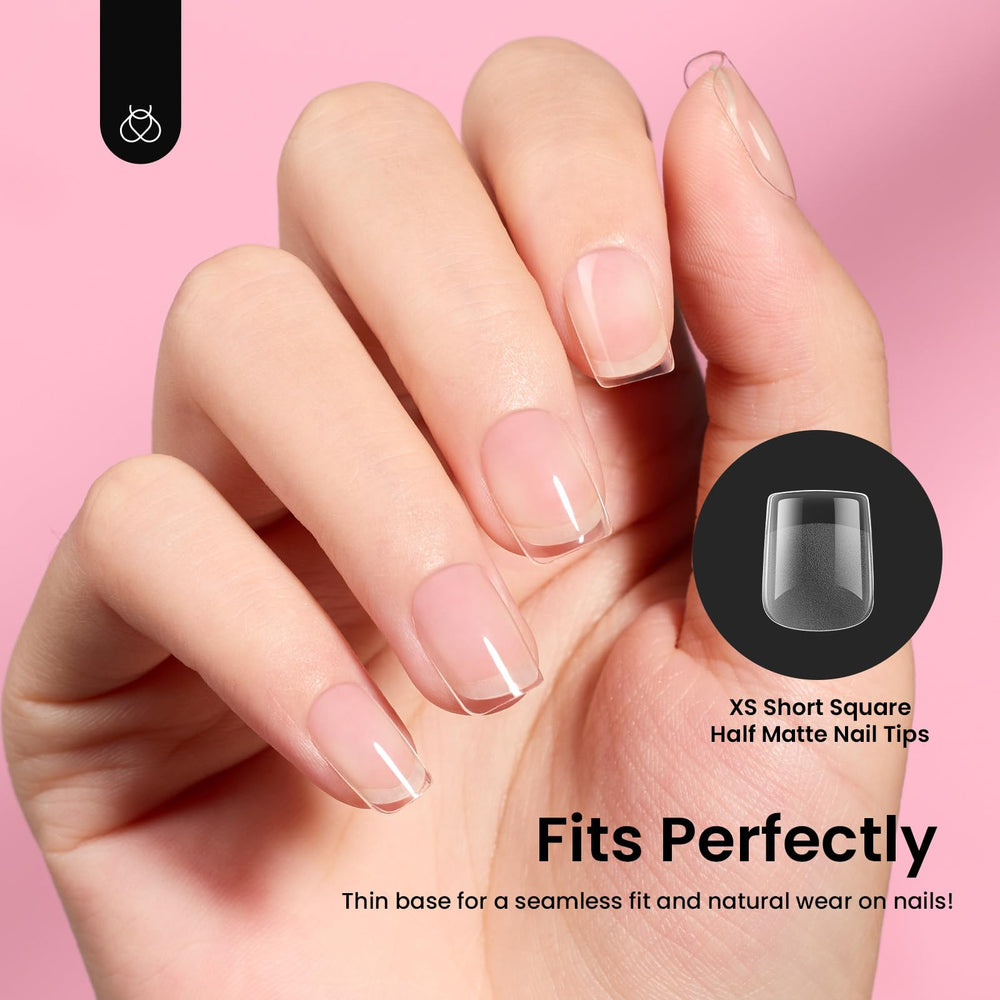 Beetles Puntas de Uñas de Gel: aptas para esmalte en gel y polvo de inmersión.