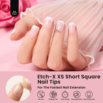 Beetles Puntas de Uñas de Gel: preformadas sin necesidad de limado.
